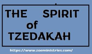 THE SPIRIT OF TZEDAKAH